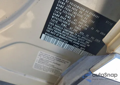 2013 Volkswagen Tiguan S from USA, damaged, VIN WVGAV7AX9DW521629